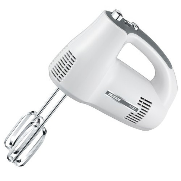 Severin HM 3811 Hand mixer 300Вт Серый, Белый