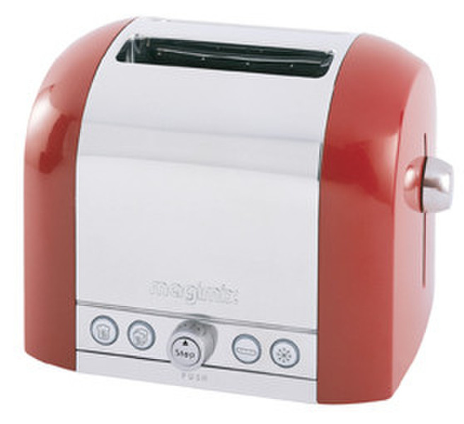 Magimix Le Toaster 2 2ломтик(а) 1250Вт Красный тостер