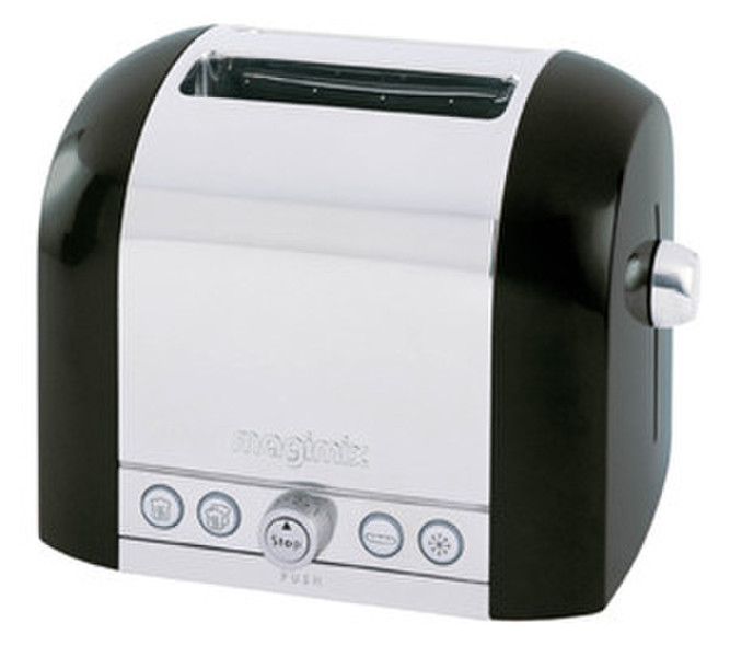 Magimix Le Toaster 2 2Scheibe(n) 1250W Schwarz Toaster