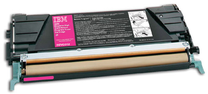 IBM 39V1627 Cartridge 7000pages magenta laser toner & cartridge