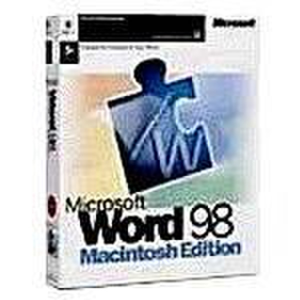 Microsoft WORD V98 ONLY DISK KIT UK (PWRMAC)