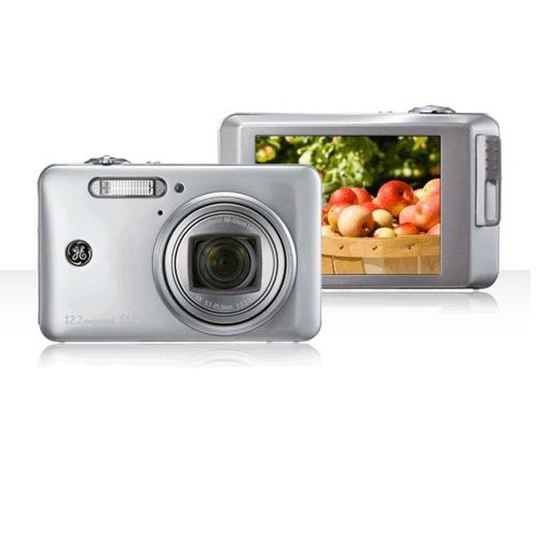 GE Power E1250TW Compact camera 12.2MP CCD 4032 x 3024pixels Silver