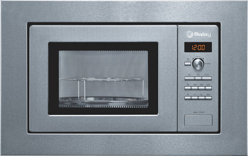 Balay 3WGX1929P Built-in 17L 800W Stainless steel microwave