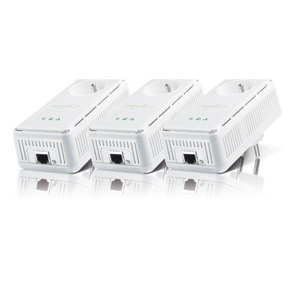 Devolo dLAN 200 AVplus Network Kit Ethernet 200Мбит/с сетевая карта