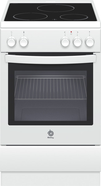 Balay 3CVB430 Отдельностоящий Ceramic hob Белый кухонная плита