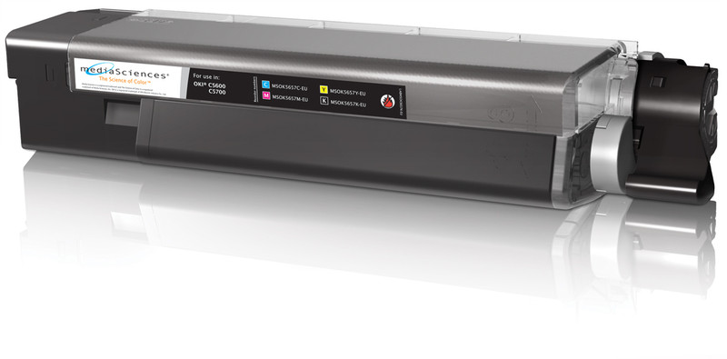 Media Sciences 40053 Тонер 8000страниц Черный тонер и картридж для лазерного принтера