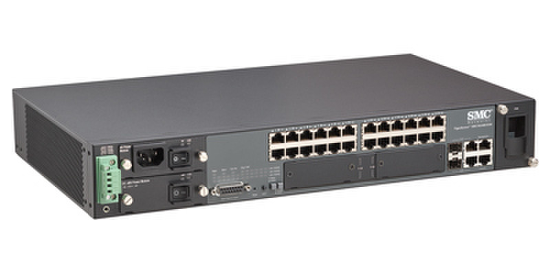SMC SMC7824M/ESW Managed Black network switch
