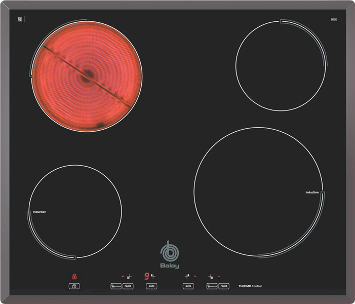 Balay 3EF900L Eingebaut Combi hob Schwarz Kochfeld