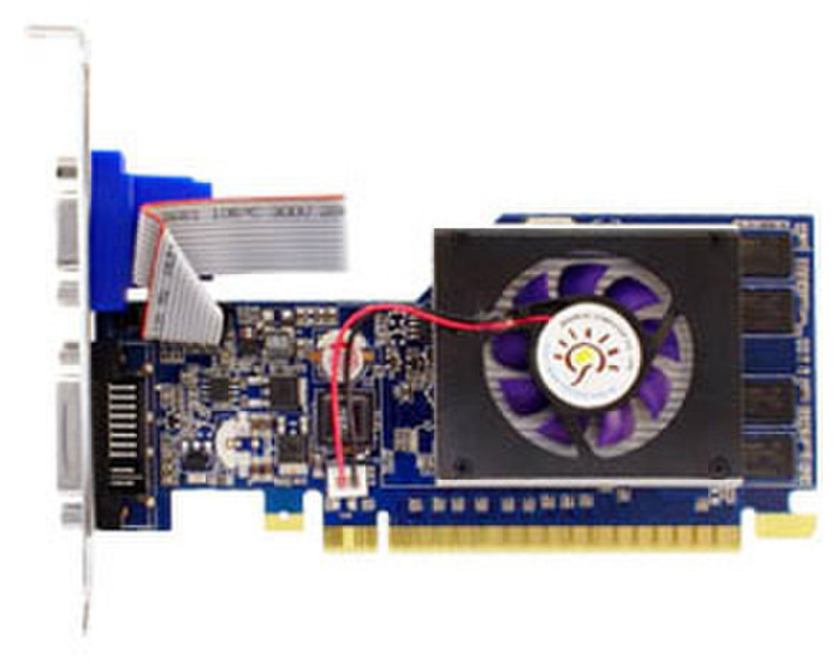 Sparkle Technology SX84GS512D2L-DP GeForce 8400 GS GDDR2 graphics card