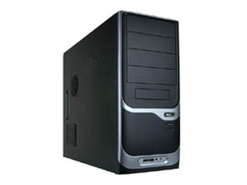 Apex Computer Technology PC-375 Midi-Tower 300Вт Черный, Cеребряный системный блок