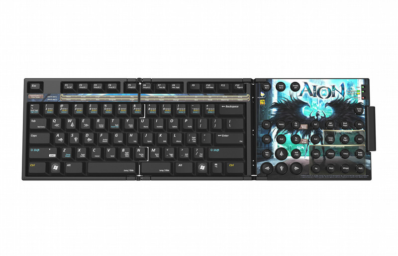 Steelseries Zboard Keyset Aion USB QWERTY Black keyboard