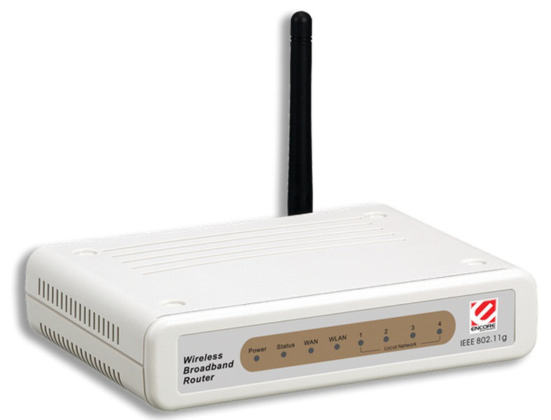 ENCORE ENHWI-G Schnelles Ethernet Weiß WLAN-Router
