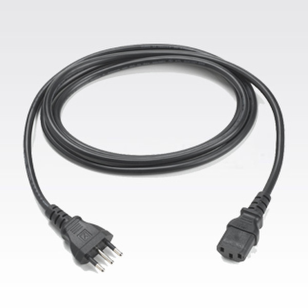 Zebra 50-16000-671R 1.8m CEI 23-16 Black power cable