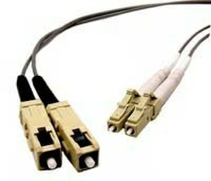 Cables Unlimited FIB-LCSC-01M 1м LC SC Оранжевый оптиковолоконный кабель