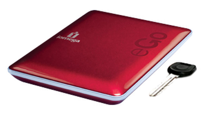 Iomega eGo 250GB Portable HDD 2.0 250GB Red external hard drive