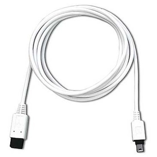 Belkin IEEE 1394 FireWire Cable (9-pin/4-pin) - 1.8m 1.8м Белый FireWire кабель