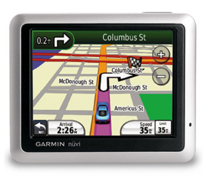 Garmin nuvi 1250 Фиксированный 3.5