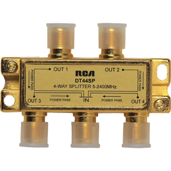 Audiovox DH44SP Gold Kabelspalter oder -kombinator