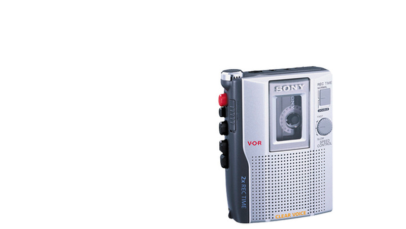 Sony TCM-210DV Cеребряный кассетный плеер