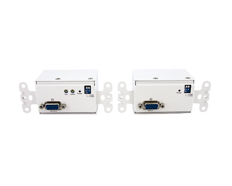 StarTech.com VGA Wall Plate Video Extender Transmitter and Receiver over Cat5
