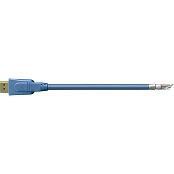 Audiovox HDMI audio video cable 1м HDMI HDMI Синий HDMI кабель