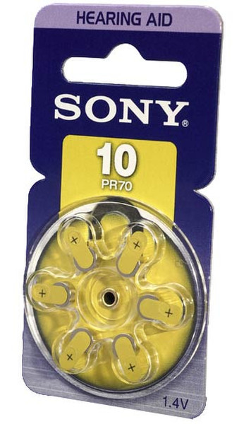 Sony PR10-D6A Zinc-Air 1.4В батарейки