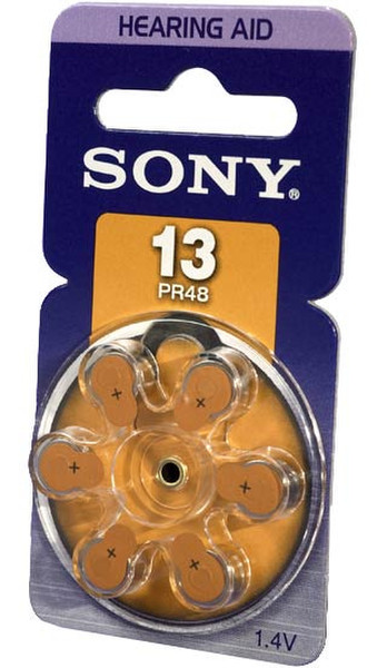 Sony PR13-D6A Zinc-Air 1.4В батарейки