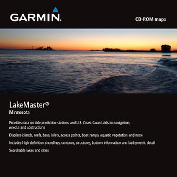 Garmin LakeMaster Minnesota, microSD/SD