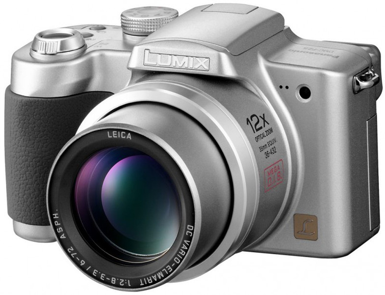 Panasonic Lumix DMC-FZ5 Kompaktkamera 5MP 1/2.5Zoll CCD 2560 x 1920Pixel Silber