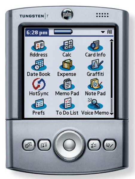 Palm K TUNGSTEN T NON 16MB PalmOS5 USB 320 x 320пикселей 159г портативный мобильный компьютер