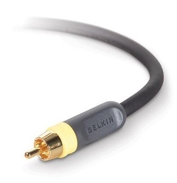 Belkin Composite Video Cable 1.8м RCA RCA Черный коаксиальный кабель