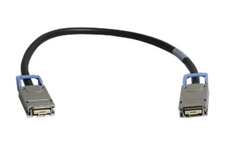 Fujitsu CX4 0.5m 0.5м Черный сетевой кабель