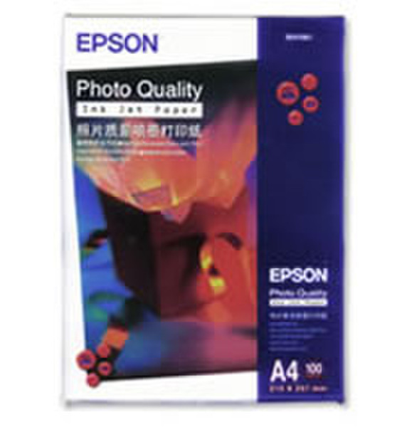 Epson Photo Quality Ink Jet Paper A4 - 100 Sheets бумага для печати
