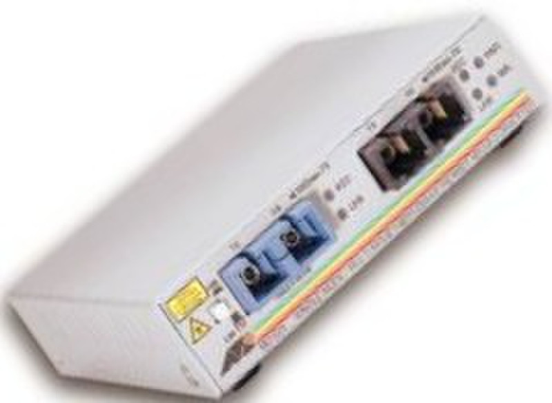 Allied Telesis Gigabit Ethernet media converter, SX to LX, fibre SC, 20km 1000Mbit/s Netzwerk Medienkonverter