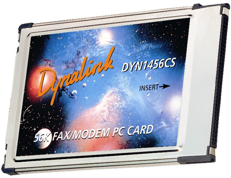 Dynalink 56Kbps Fax/Modem PC Card 56кбит/с модем
