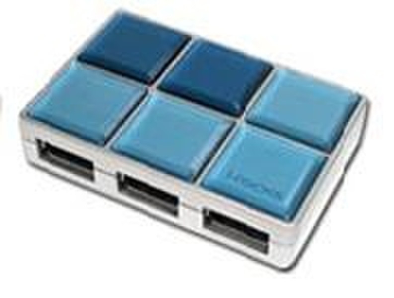 i-rocks IR-4370 480Mbit/s Blue interface hub