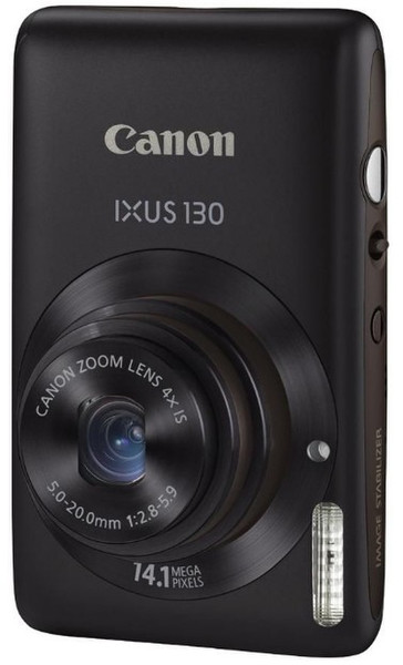 Canon Digital IXUS 130 Компактный фотоаппарат 14.1МП 1/2.3