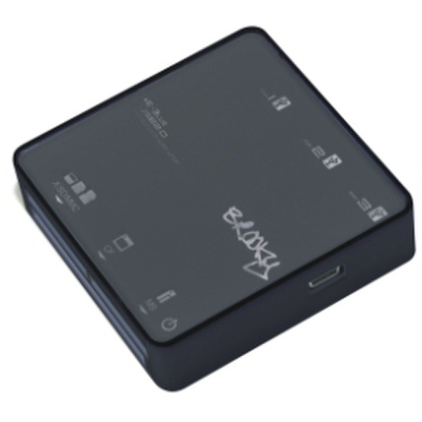 E-blue ERD037I00 Черный устройство для чтения карт флэш-памяти