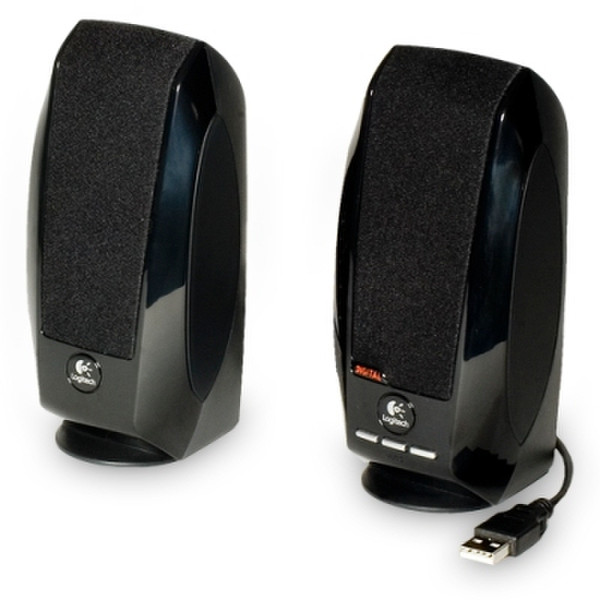 Logitech S120 Speaker System 1.2W Schwarz Lautsprecher