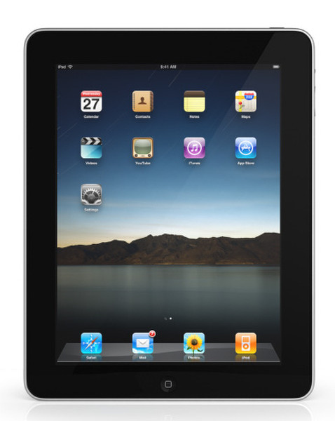 Apple iPad 64GB Schwarz, Weiß Tablet
