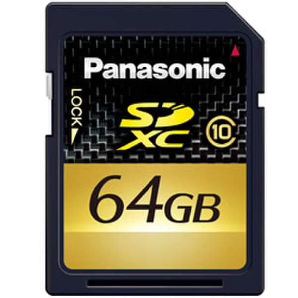 Panasonic RP-SDW64GE1K 64GB SDHC memory card