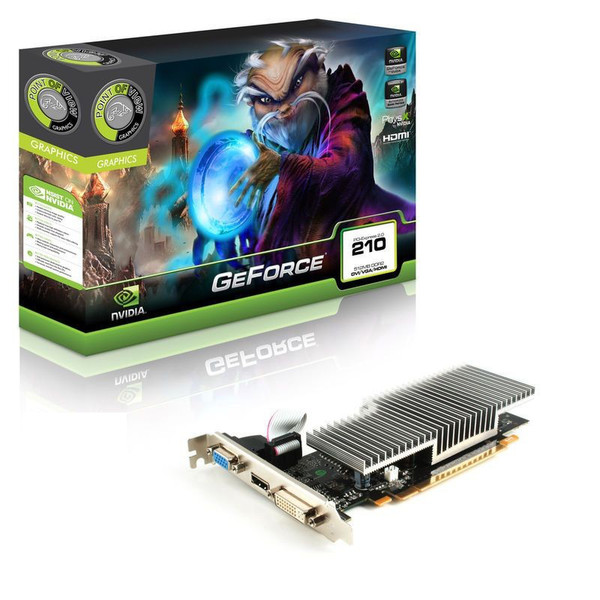 Point of View R-VGA150927-D2-P GeForce G210 GDDR2 graphics card