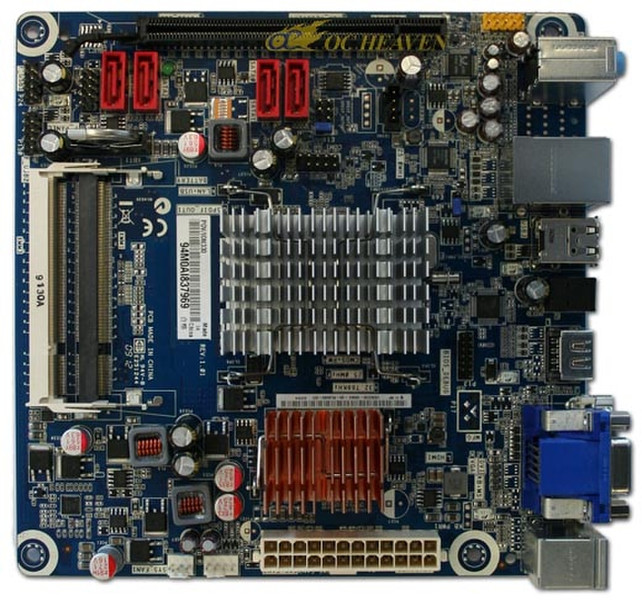 Point of View NVIDIA ION Atom 230 NA (интегрированный CPU) Mini ITX материнская плата