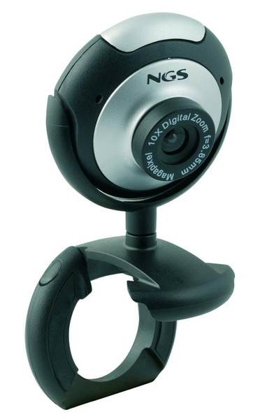 NGS XpressCam300 5MP USB 2.0 Black,Silver webcam