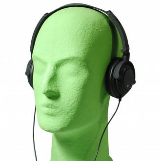 MLINE MP3 Stereo Headset YazzYou Binaural Verkabelt Schwarz Mobiles Headset