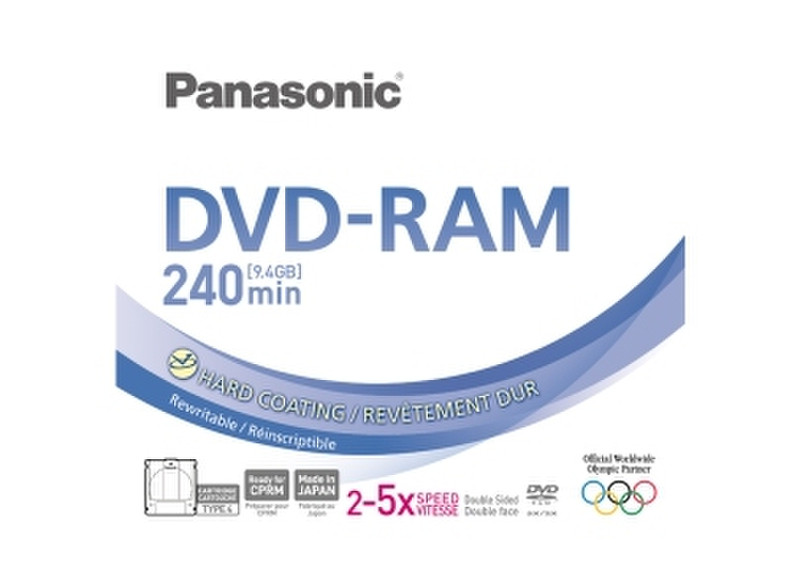 Panasonic LM-AD 240 ME DVD-RAM 9.4GB DVD-RAM 1Stück(e)