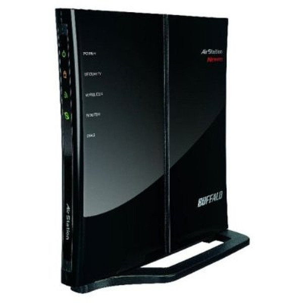 Buffalo WHR-G300NV2 Black wireless router