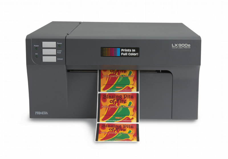 PRIMERA LX900e Farbe 4800 x 1200DPI Grau Etikettendrucker