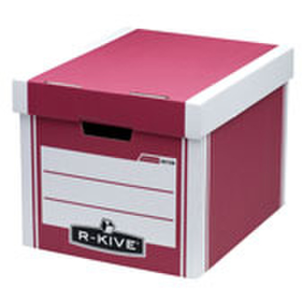 Fellowes R-Kive Premium Storage Box Red,White file storage box/organizer