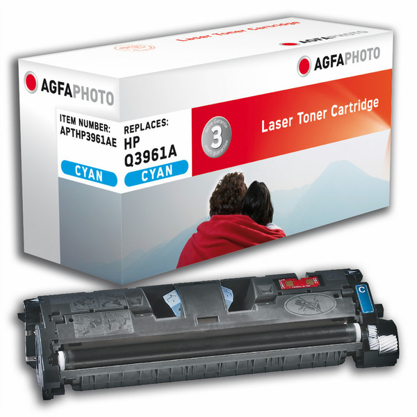 AgfaPhoto APTHP3961AE Тонер 4000страниц Бирюзовый тонер и картридж для лазерного принтера
